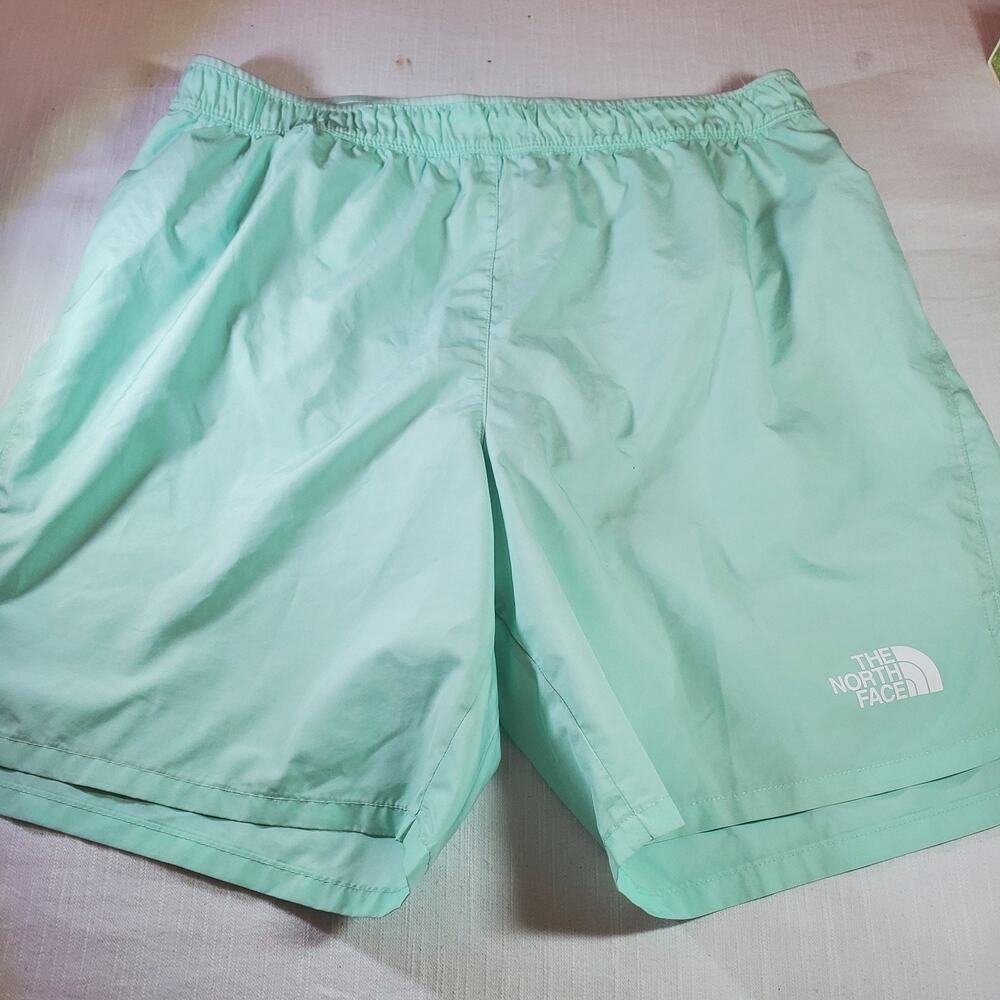 The North Face Men's Swim Trunks Shorts Green Size Small | Inseam 7"